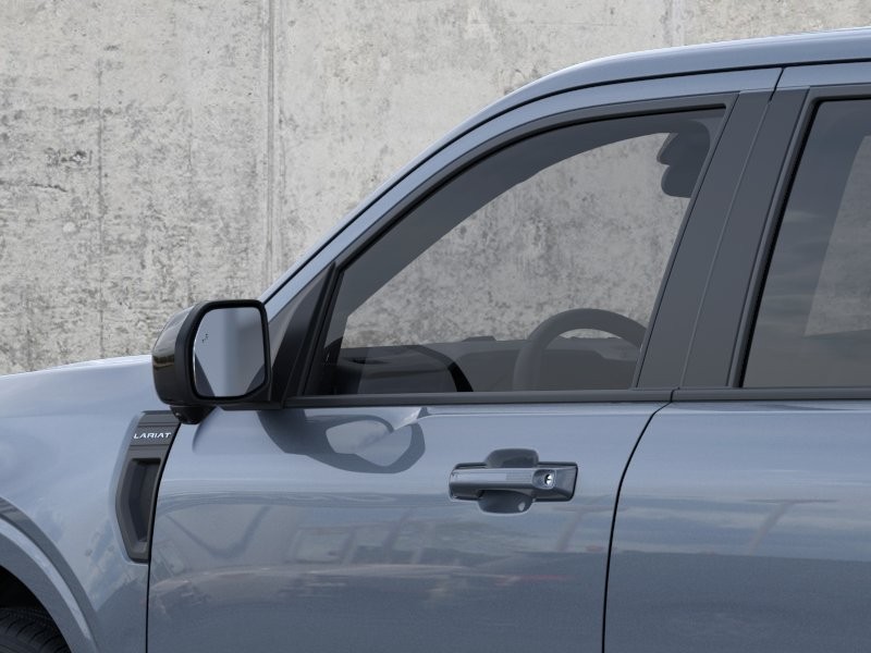 2026 Ford Maverick LARIAT Azure Gray Metallic Tri-Coat at Planet Ford