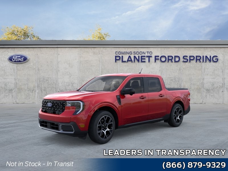 2026 Ford Maverick LARIAT Ruby Red Metallic Tinted Clearcoat at Planet Ford