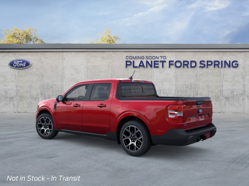 2026 Ford Maverick LARIAT Ruby Red Metallic Tinted Clearcoat at Planet Ford