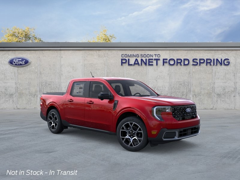 2026 Ford Maverick LARIAT Ruby Red Metallic Tinted Clearcoat at Planet Ford