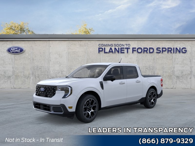 2026 Ford Maverick LARIAT Space White Metallic at Planet Ford