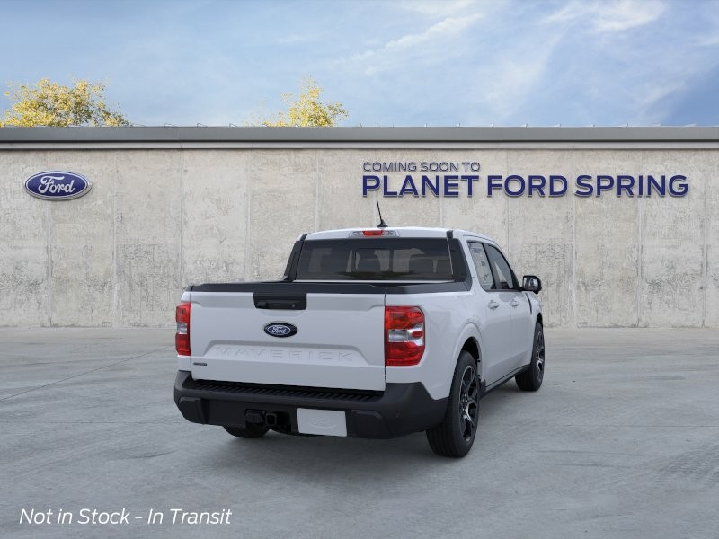 2026 Ford Maverick LARIAT Space White Metallic at Planet Ford