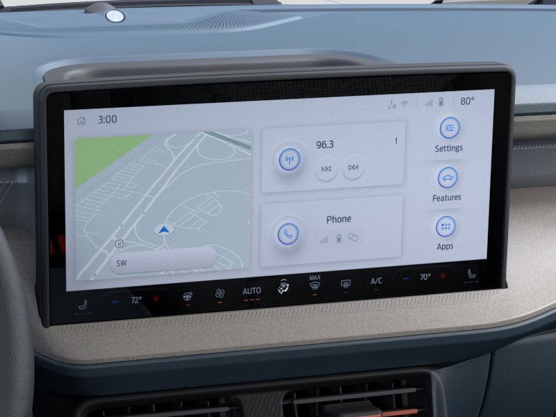 2025 Ford Maverick LARIAT Oxford White at Planet Ford