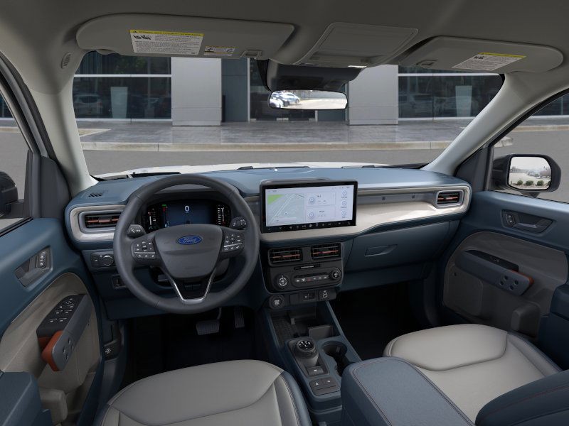 2025 Ford Maverick LARIAT Oxford White at Planet Ford