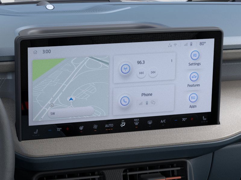 2025 Ford Maverick LARIAT Carbonized Gray Metallic at Planet Ford