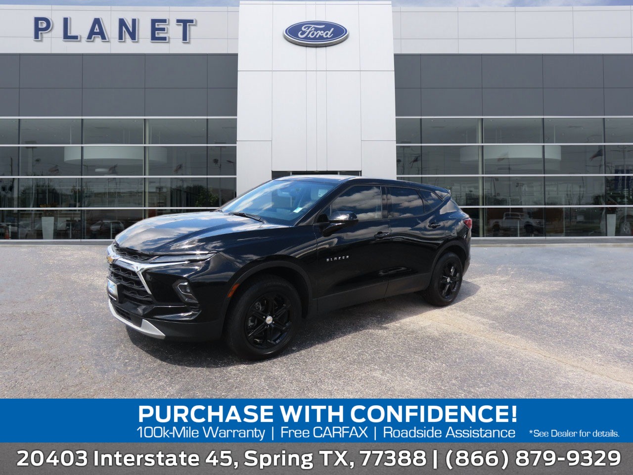 used 2023 Chevrolet Blazer car, priced at $21,999