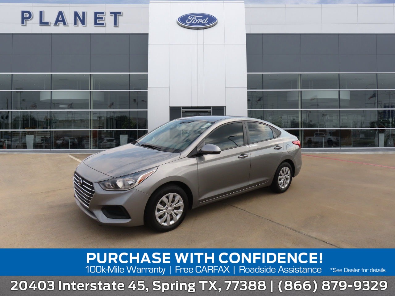 used 2022 Hyundai Accent car, priced at $10,999