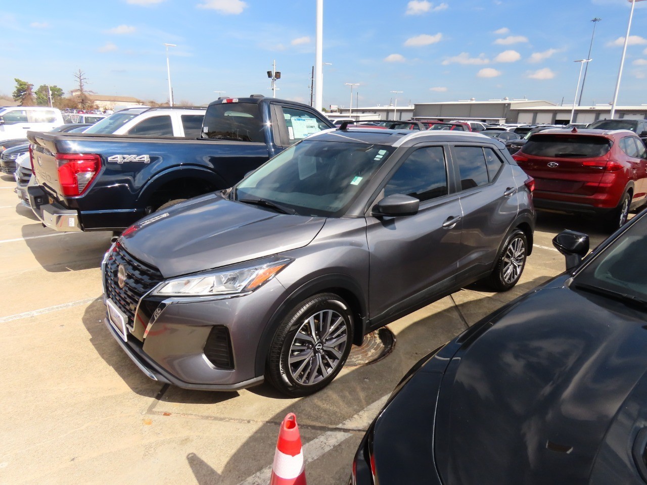 used 2022 Nissan Kicks car, priced at $13,999