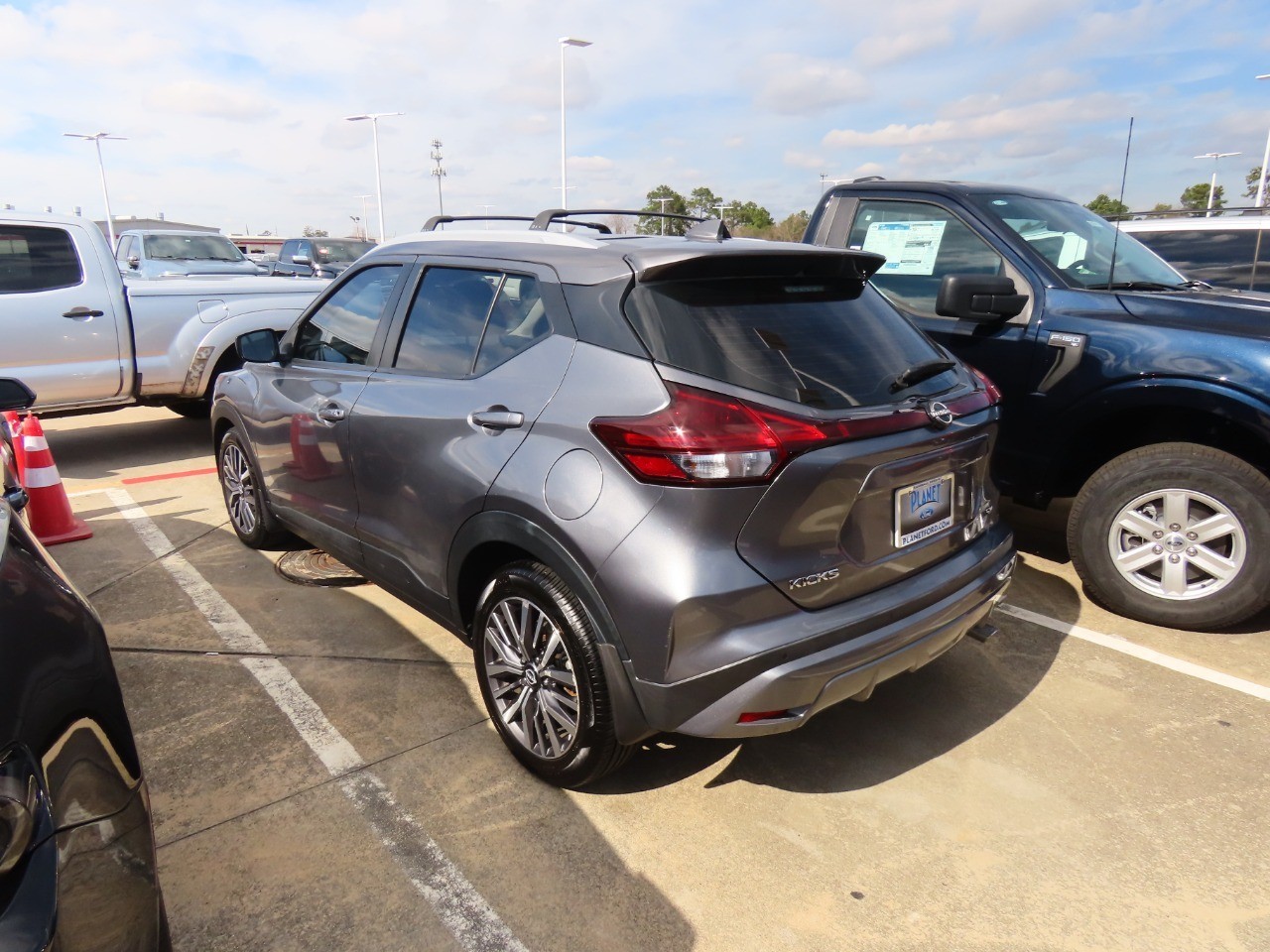 used 2022 Nissan Kicks car, priced at $13,999