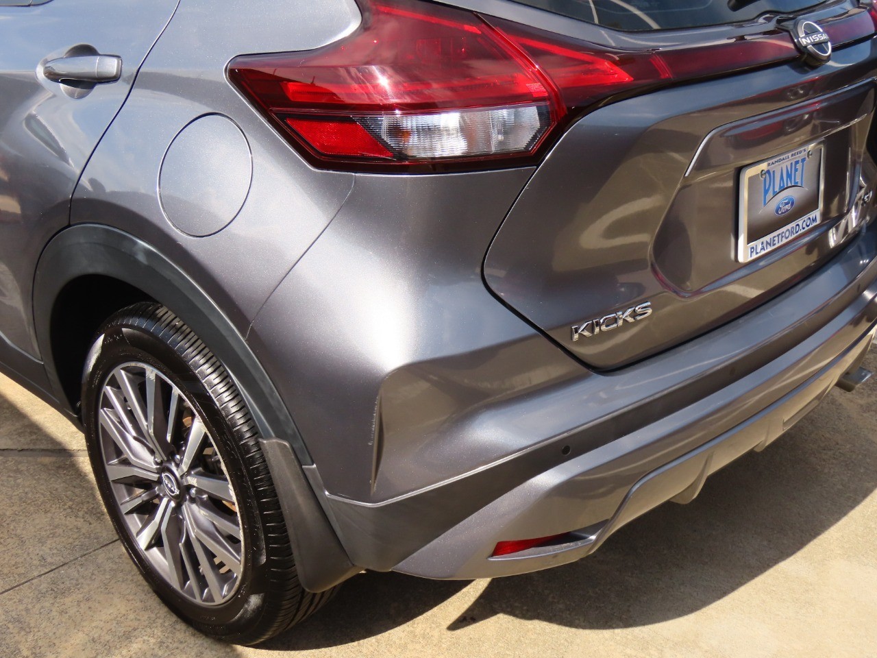 used 2022 Nissan Kicks car, priced at $13,999