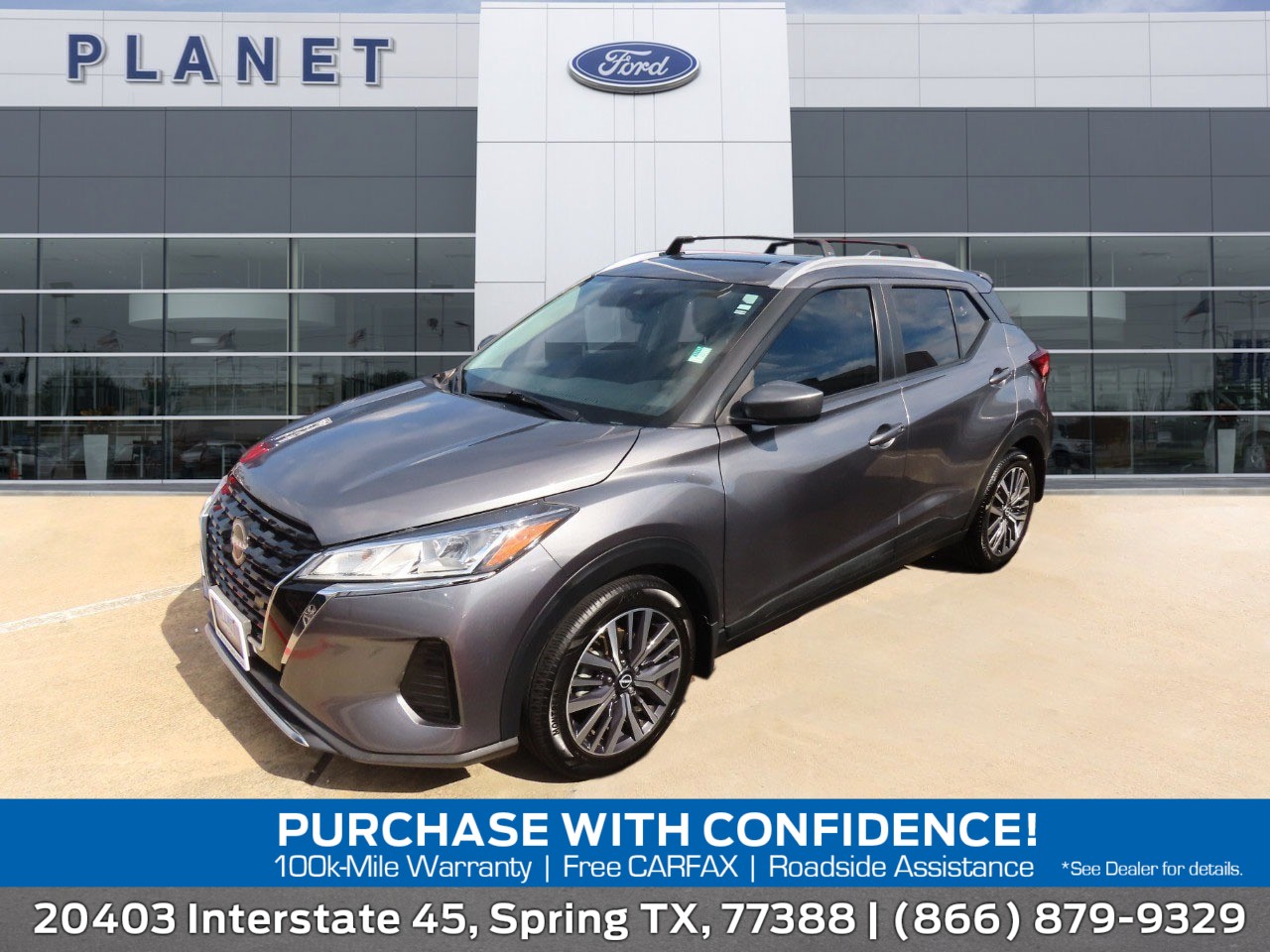 used 2022 Nissan Kicks car, priced at $13,999