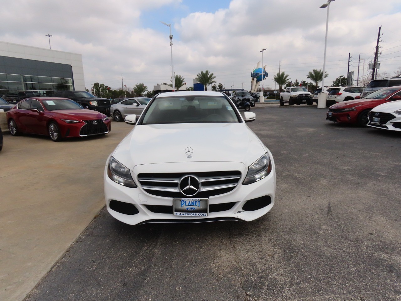 used 2016 Mercedes-Benz C-Class car, priced at $13,999