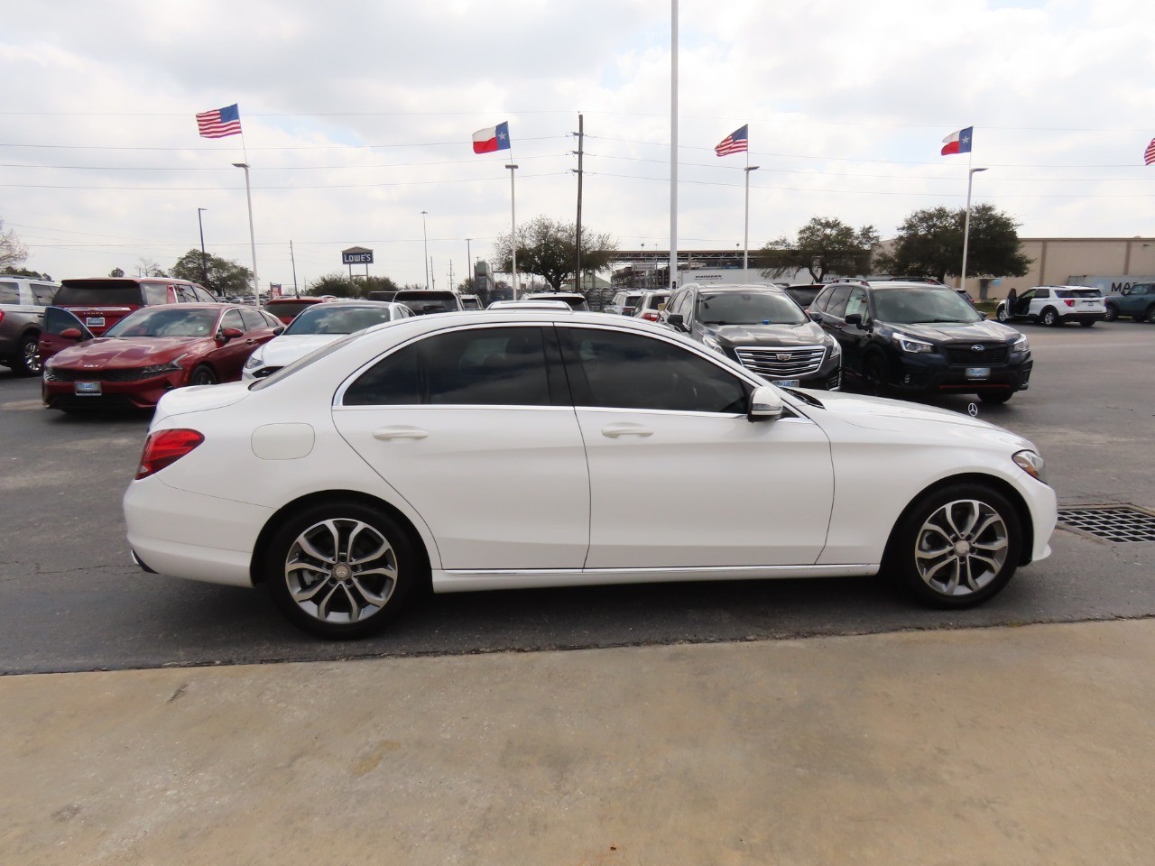 used 2016 Mercedes-Benz C-Class car, priced at $13,999