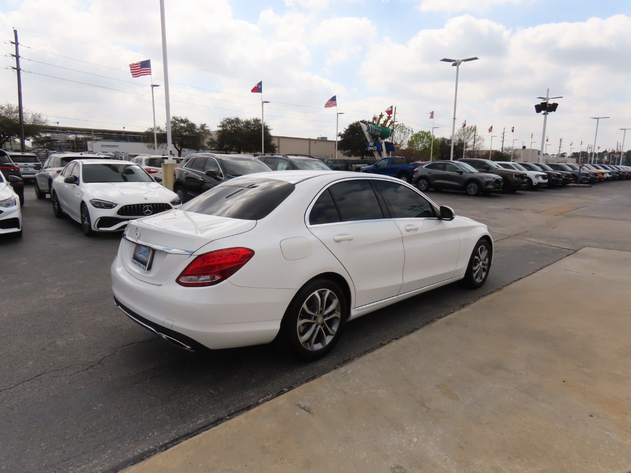 used 2016 Mercedes-Benz C-Class car, priced at $13,999