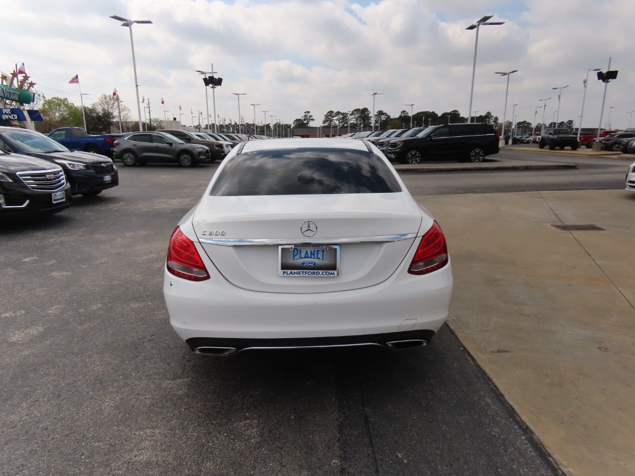 used 2016 Mercedes-Benz C-Class car, priced at $13,999