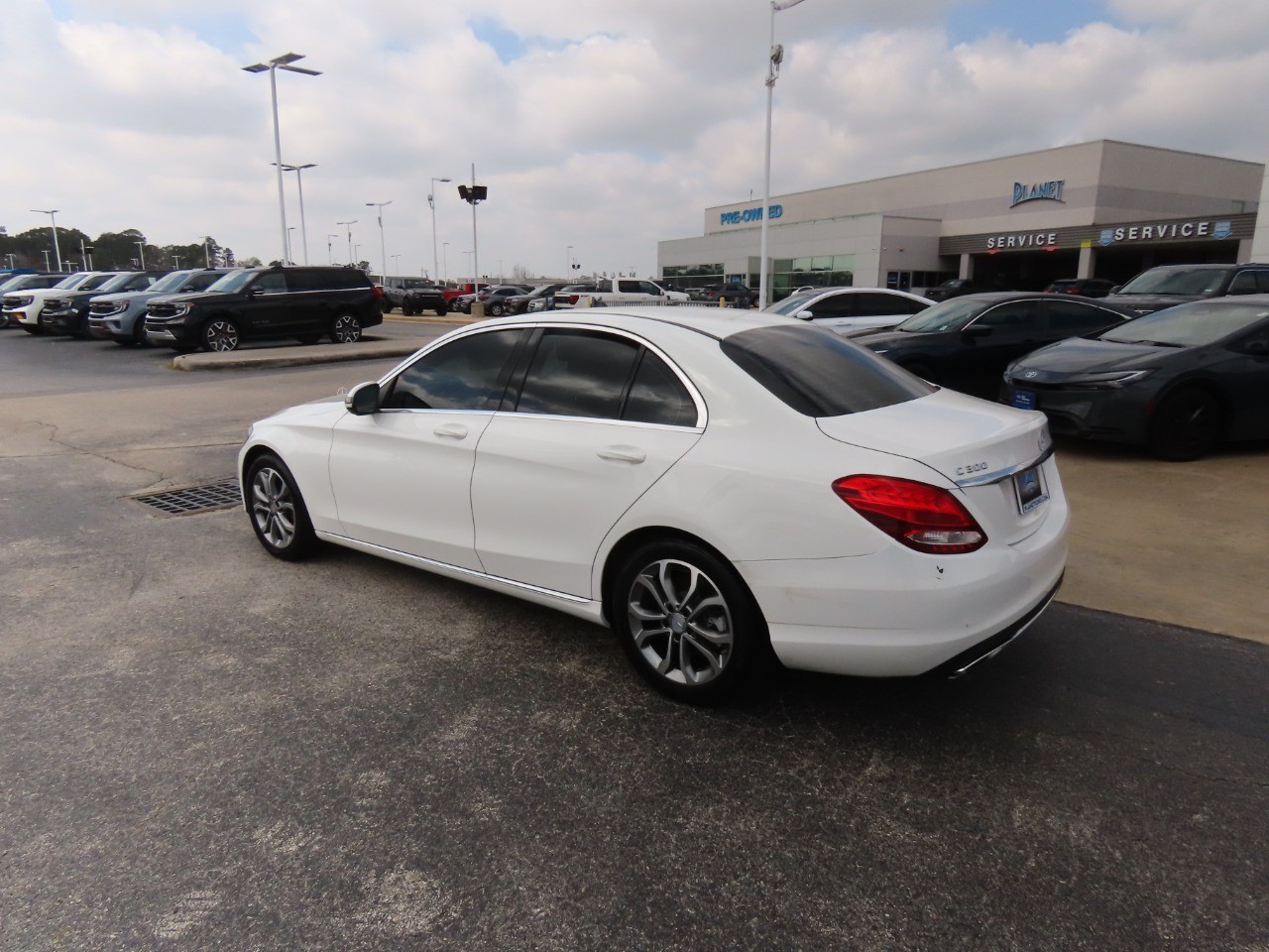 used 2016 Mercedes-Benz C-Class car, priced at $13,999