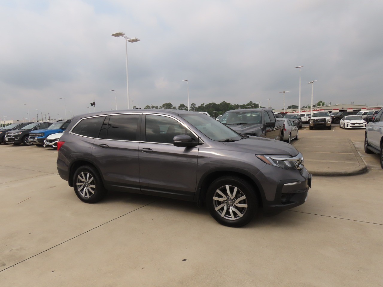 used 2021 Honda Pilot car, priced at $22,999