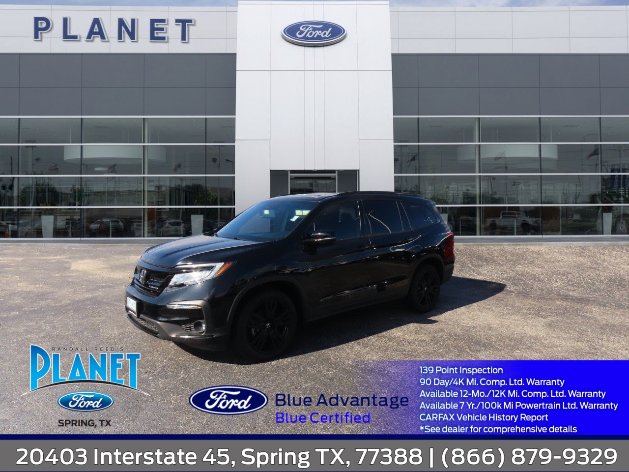 2022 Honda Pilot Black Edition - 0