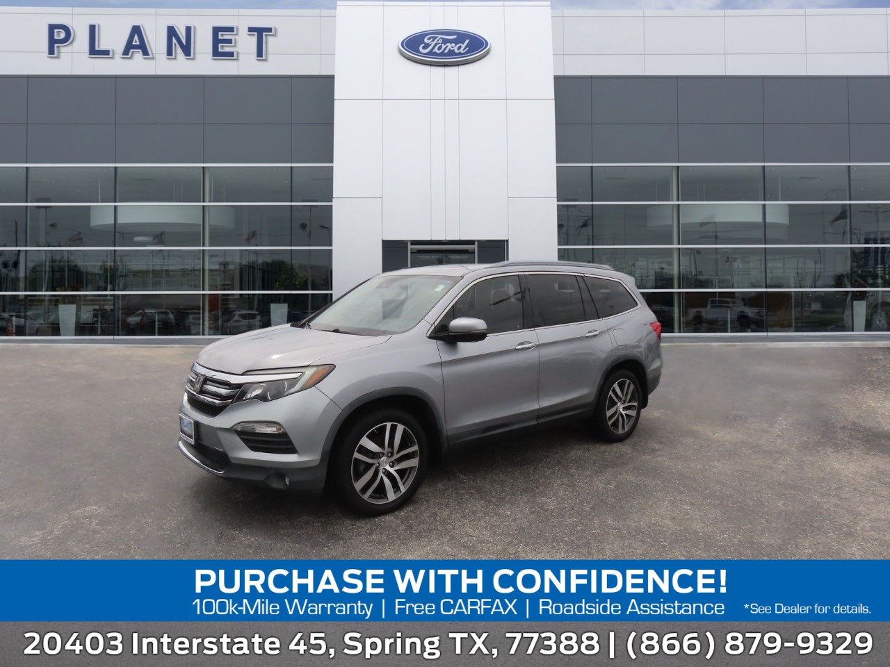 used 2017 Honda Pilot car, priced at $17,999