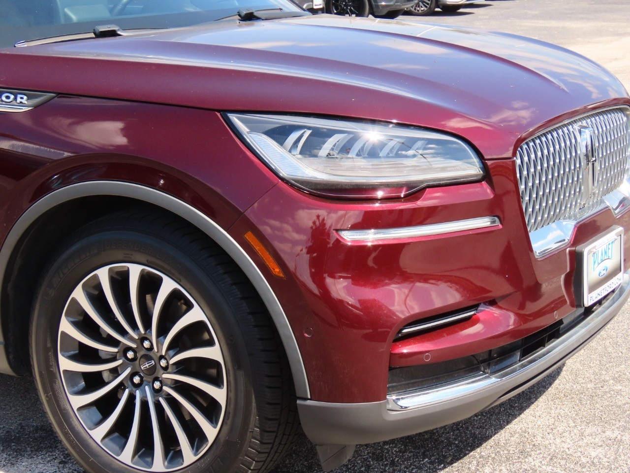 used 2022 Lincoln Aviator car, priced at $30,911
