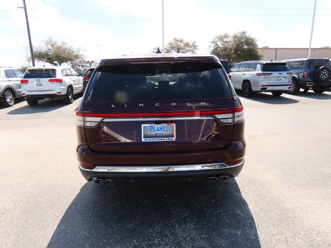 used 2022 Lincoln Aviator car, priced at $30,911