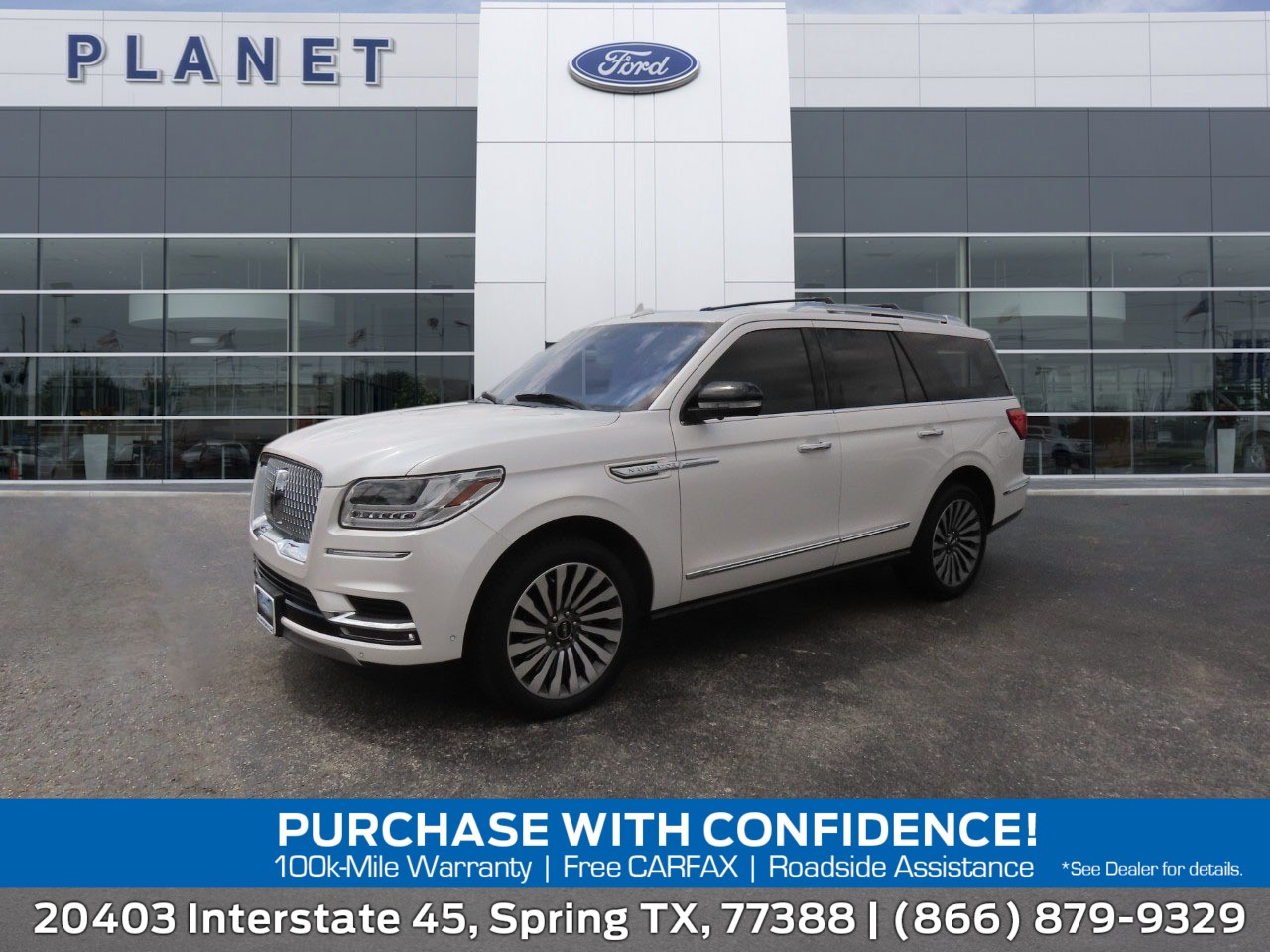 used 2019 Lincoln Navigator car, priced at $28,999