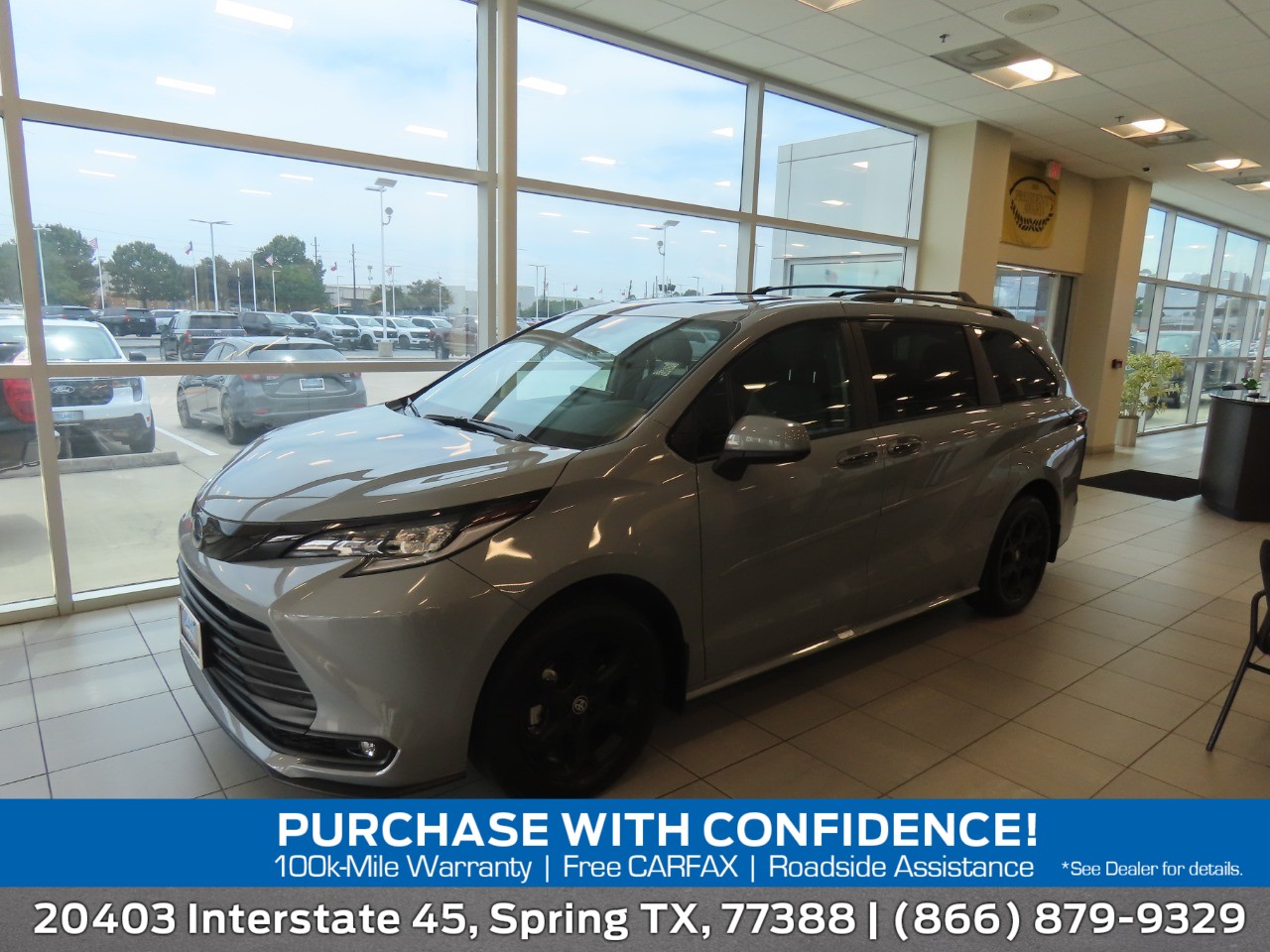 Cement 2025 Toyota Sienna Minivan All-Wheel Drive Continuously Variable Transmission