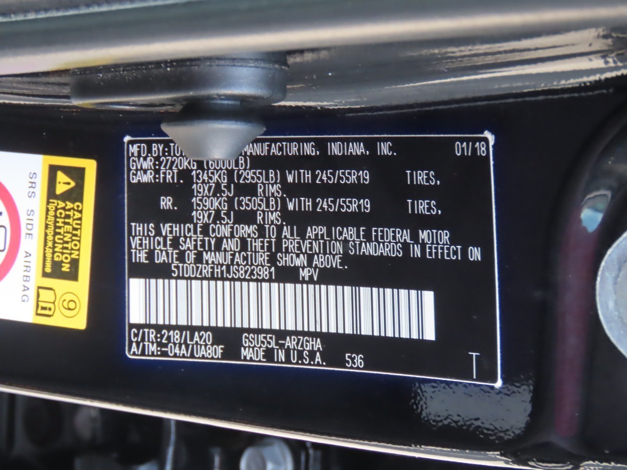 2018 Toyota Highlander photo 32 of 32