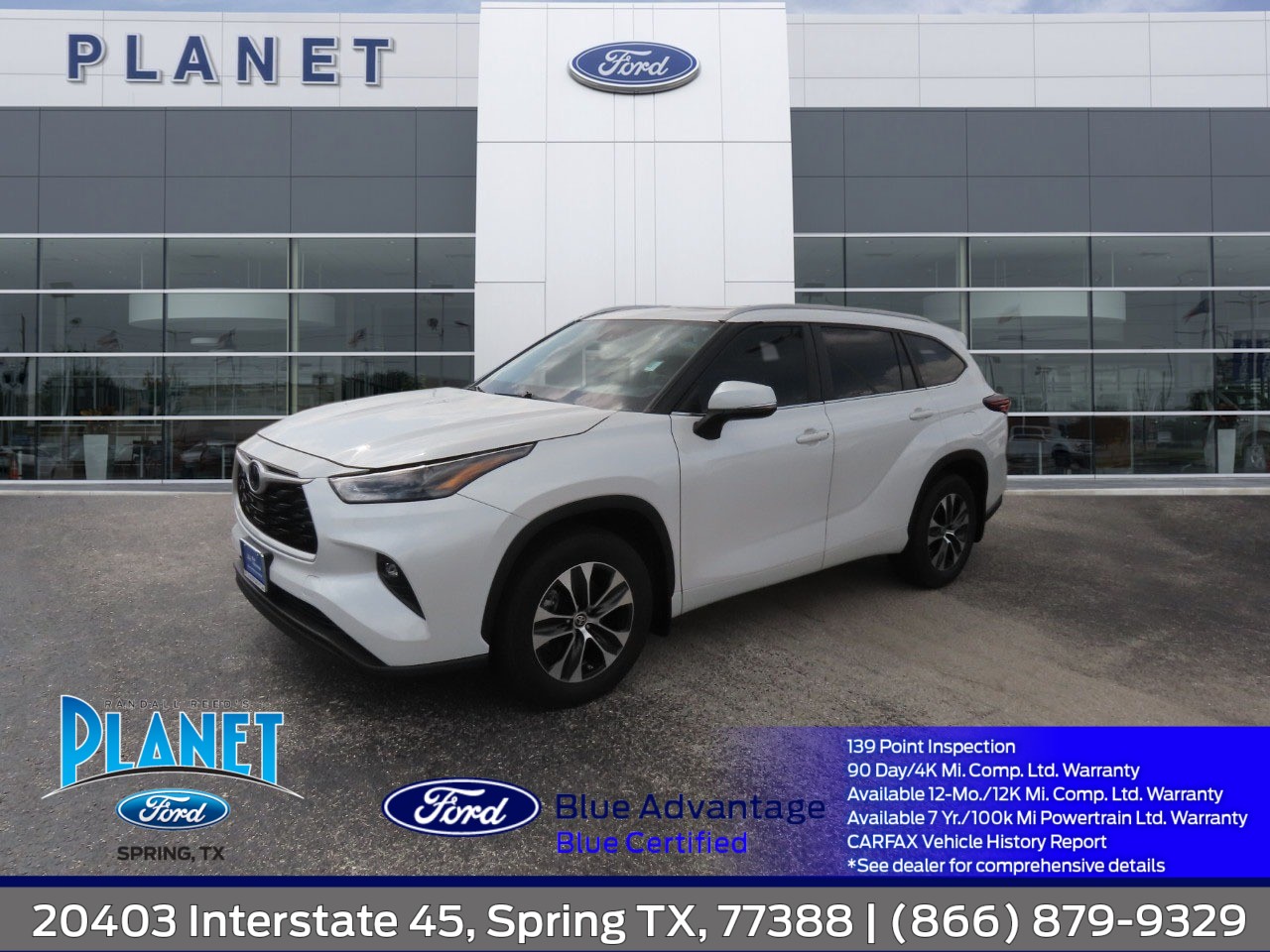 used 2024 Toyota Highlander car, priced at $36,999