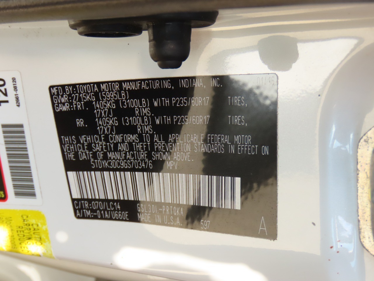 used 2016 Toyota Sienna car, priced at $9,999