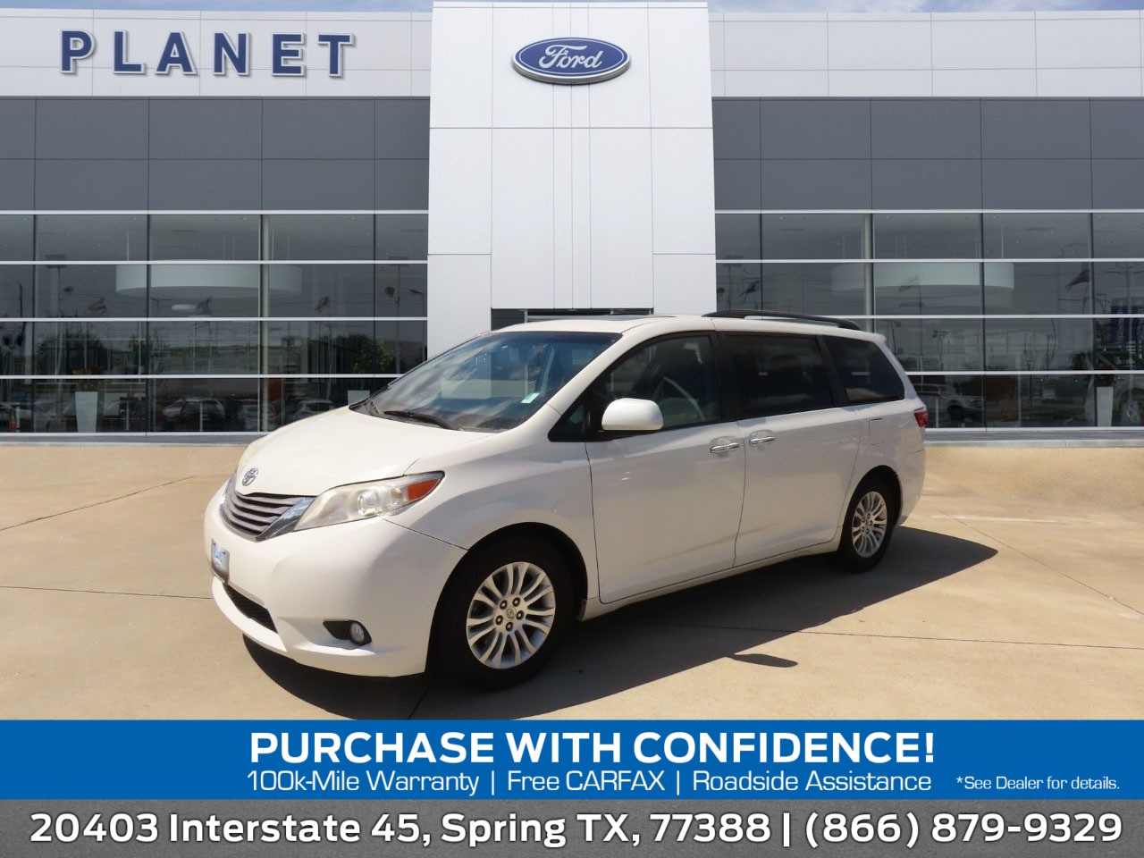 used 2016 Toyota Sienna car, priced at $9,999