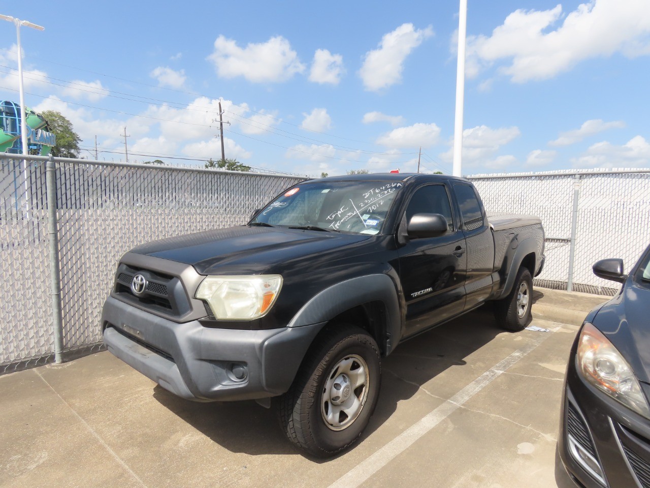 Black 2012 Toyota Tacoma Pickup Truck 4X2 4-Speed Automatic
