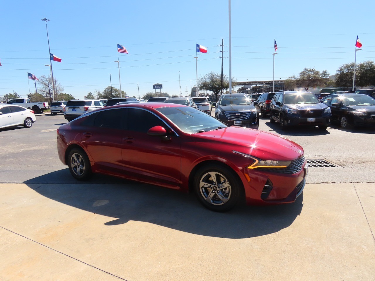 used 2022 Kia K5 car, priced at $17,999