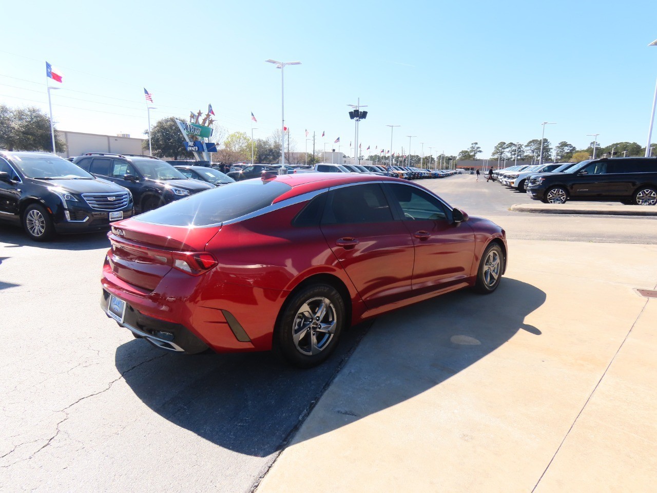 used 2022 Kia K5 car, priced at $17,999