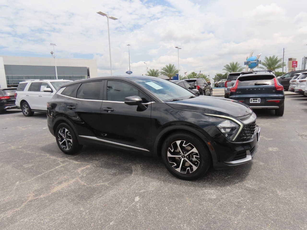 2023 Kia Sportage EX Ebony Black at Planet Ford