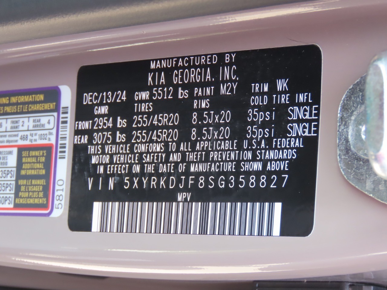 2025 Kia Sorento photo 30 of 30