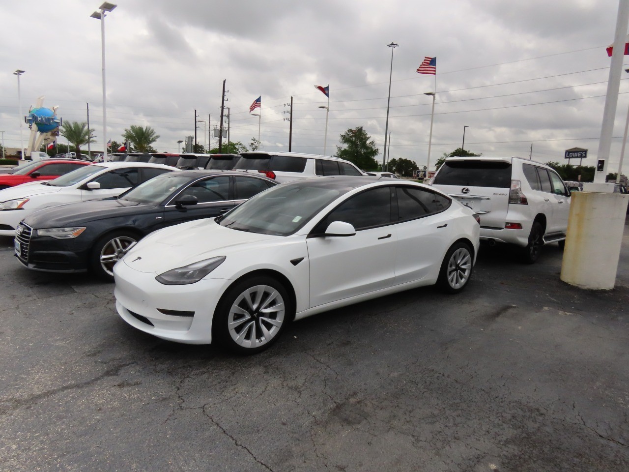 used 2023 Tesla Model 3 car, priced at $26,999