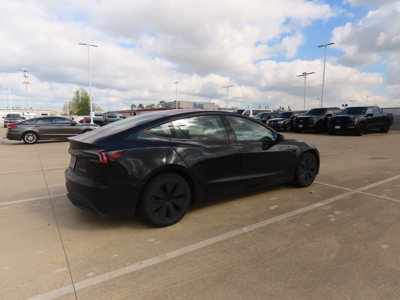 used 2025 Tesla Model 3 car, priced at $39,999