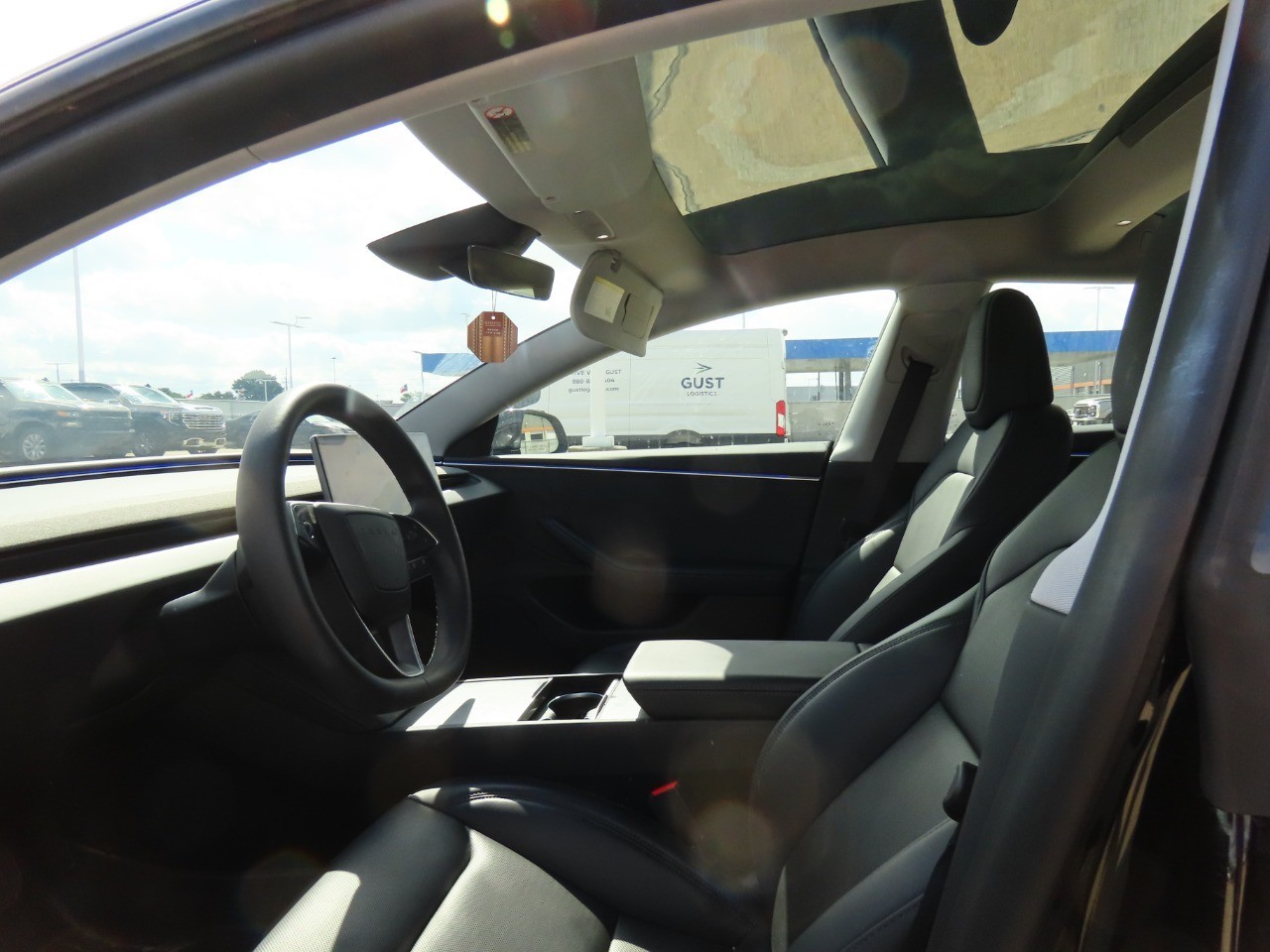 used 2025 Tesla Model 3 car, priced at $39,999