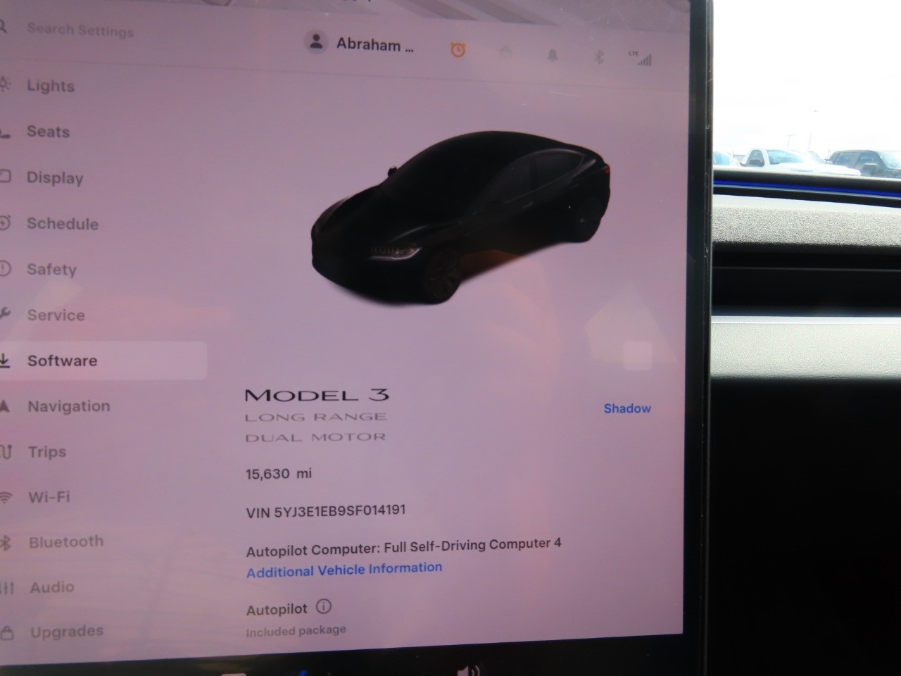 used 2025 Tesla Model 3 car, priced at $39,999