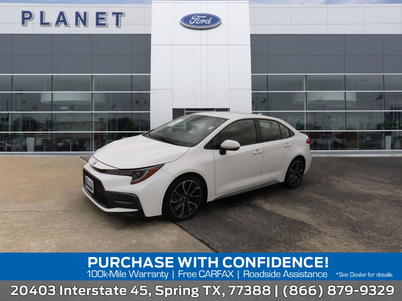 used 2020 Toyota Corolla car, priced at $16,999