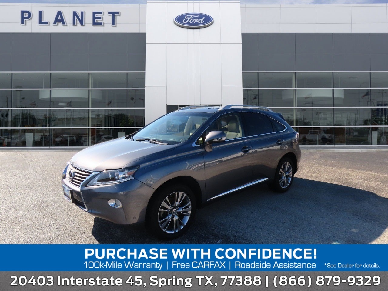 2014 Lexus RX 350  Nebula Gray Pearl at Planet Ford