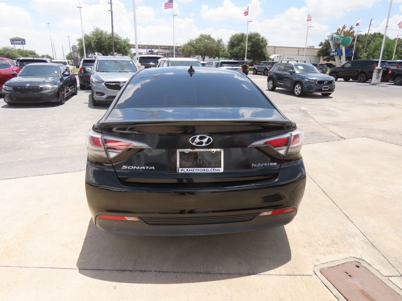 2016 Hyundai Sonata Hybrid SE Eclipse Black at Planet Ford