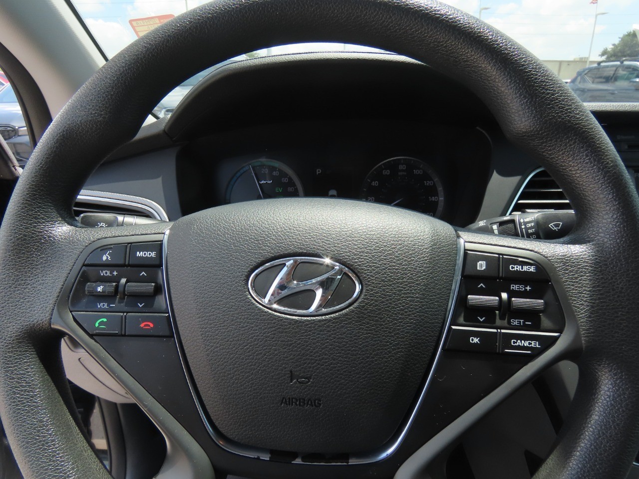 2016 Hyundai Sonata Hybrid SE Eclipse Black at Planet Ford