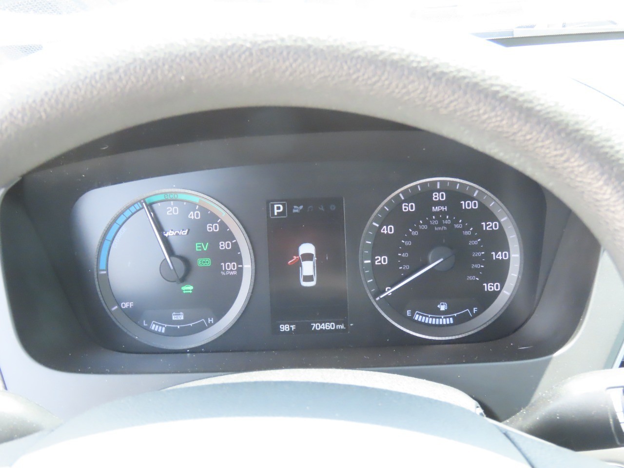 2016 Hyundai Sonata Hybrid SE Eclipse Black at Planet Ford