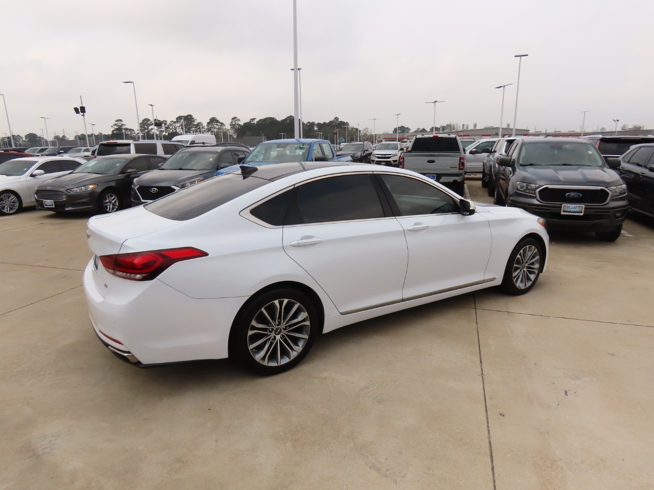 used 2017 Genesis G80 car, priced at $8,999