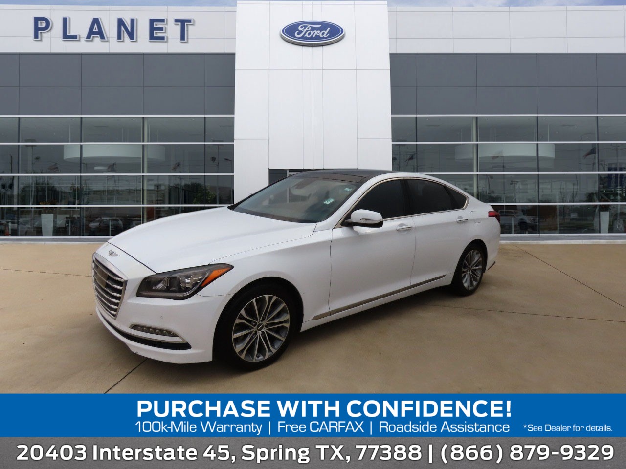 used 2017 Genesis G80 car, priced at $8,999