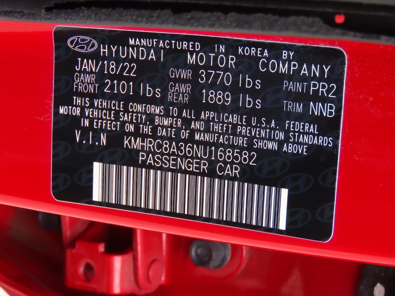 used 2022 Hyundai Venue car, priced at $14,999