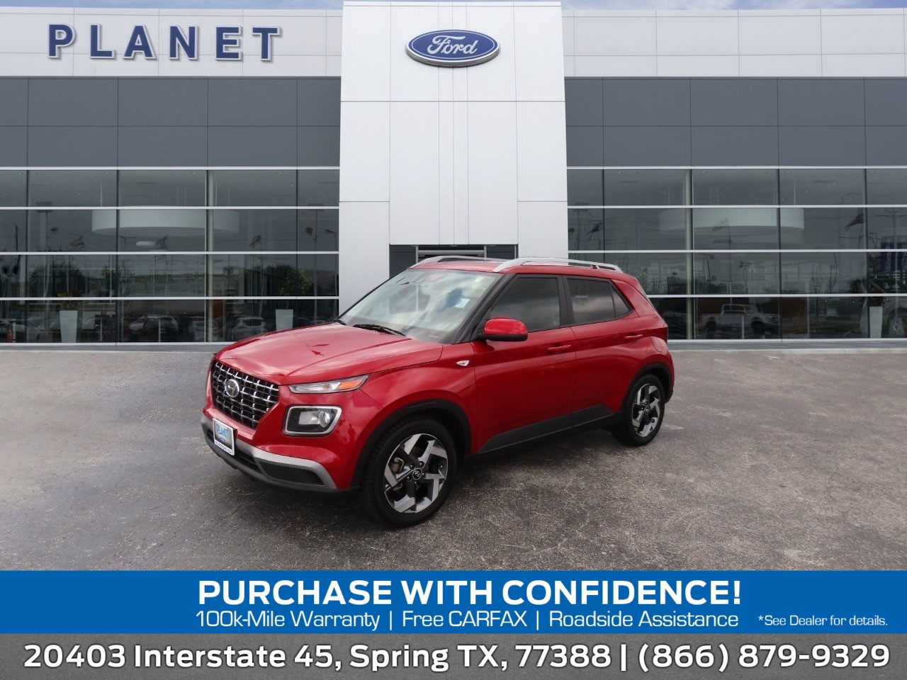 used 2022 Hyundai Venue car, priced at $14,999