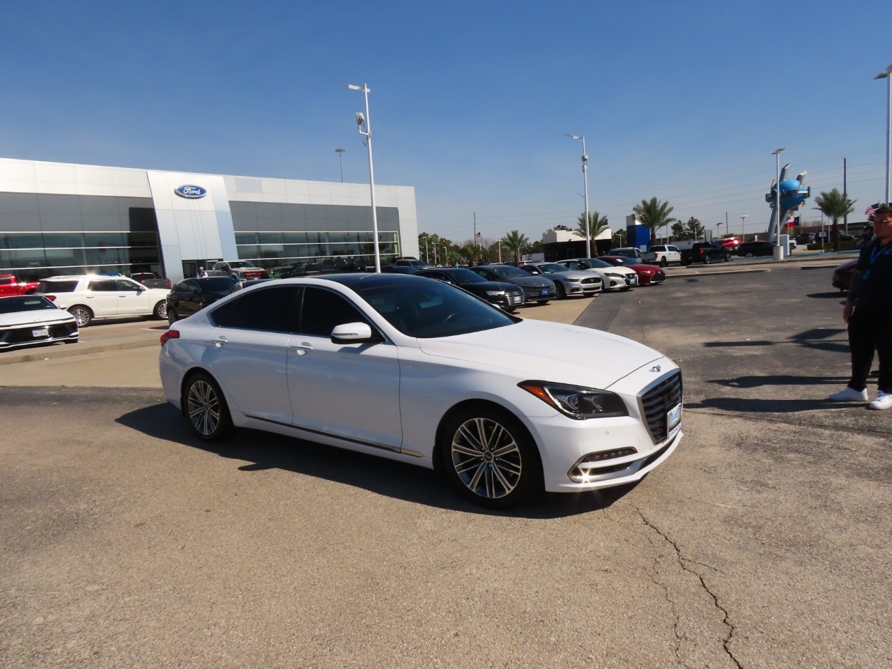 used 2019 Genesis G80 car, priced at $22,999